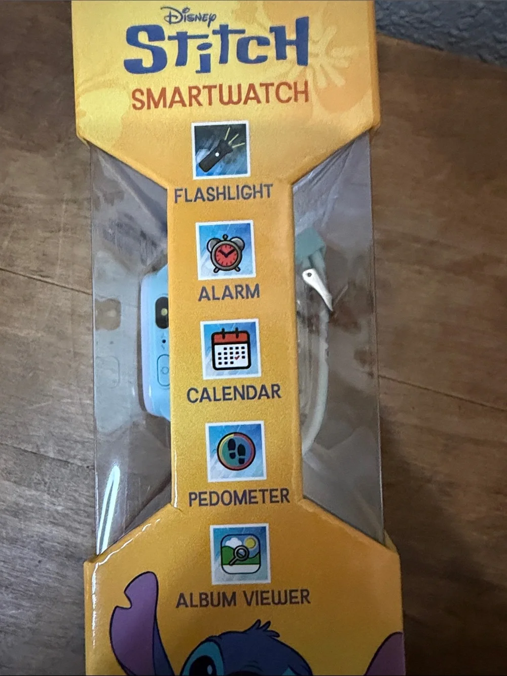 Kids' Blue Stitch Smartwatch - Touch Screen Interactive Wearable